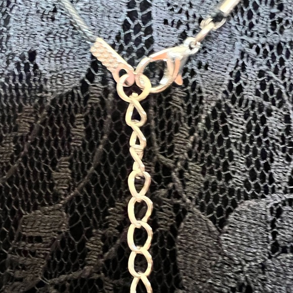 Paranormal Ghost Pendant Necklace with Angel Charm for the back of the neck - Picture 8 of 14